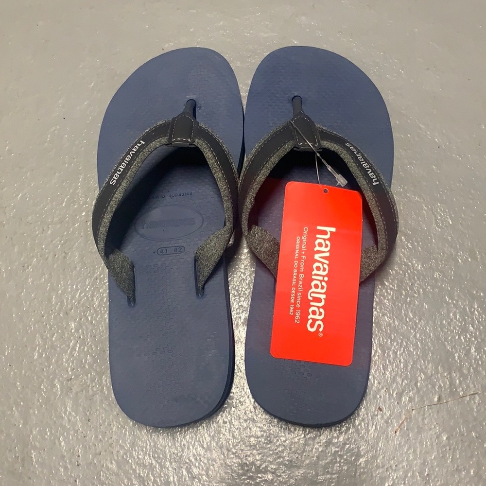 **NWT** HAVAIANAS 41-42 MENS 9/10 Flip Flops New
